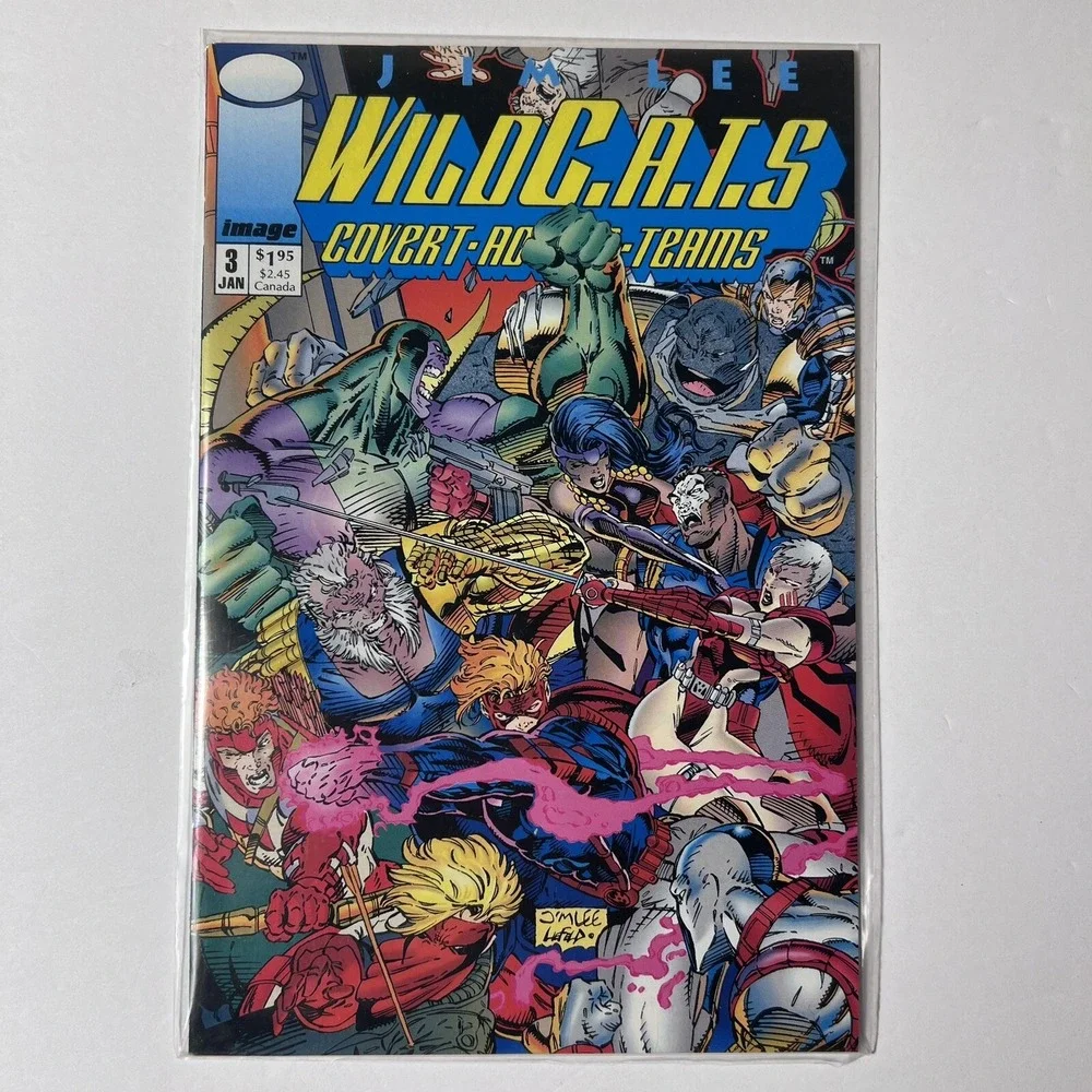 WILDCATS‎ 1 - 3 1993 JIM LEE IMAGE COMICS